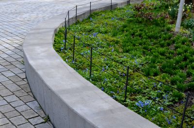 retaining wall construction