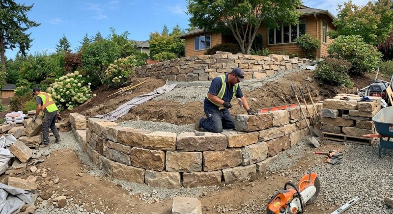 Hardscape Wall Construction in Tampa, FL