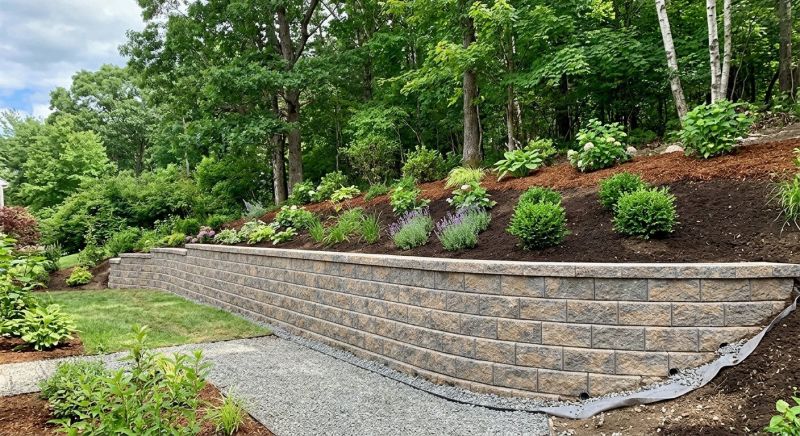Retaining Wall Installation in Deland, FL