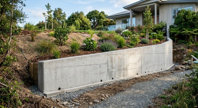Retaining Wall Installation in Napa, CA