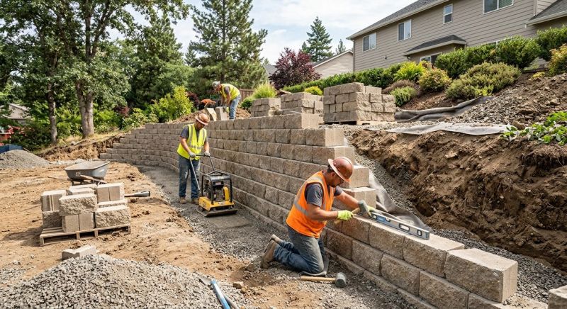 Retaining Wall Replacement in Lakeland, FL