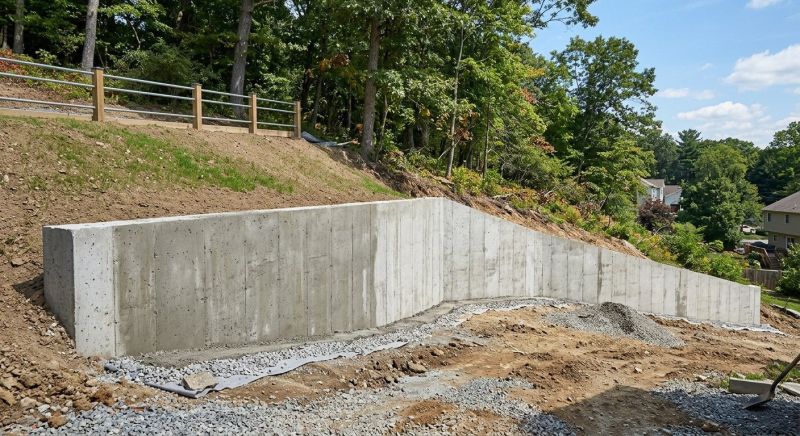 Retention Wall Construction in Napa, CA