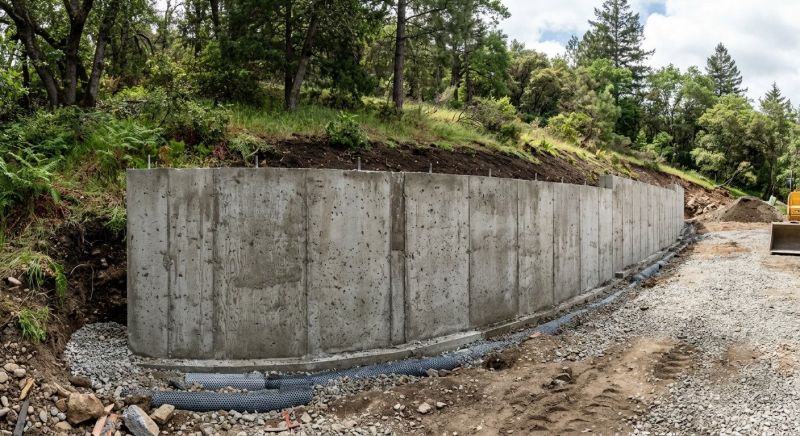 Retention Wall Installation in Melbourne, FL